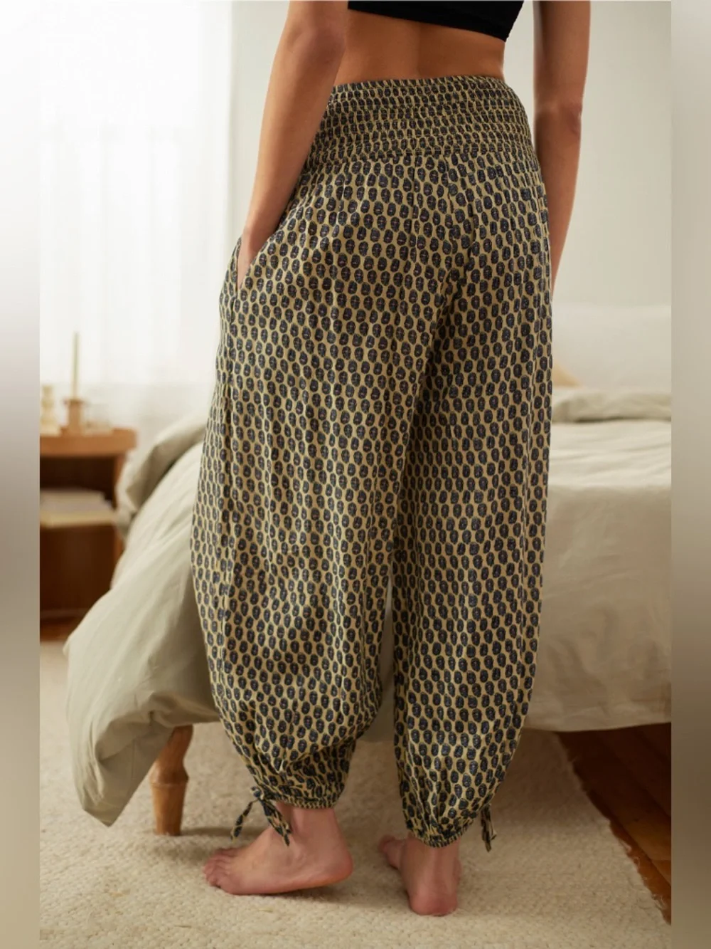 UO Venezia Printed Balloon Pant - Picture 4 of 9